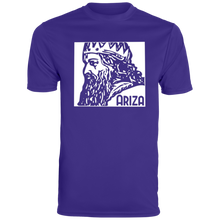 Load image into Gallery viewer, ARIZA Big Stamp Logo | Athletic Men's Moisture-Wicking Tee