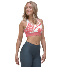 Load image into Gallery viewer, Pink ARIZA Sports Bra