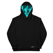 Load image into Gallery viewer, Teal Hood Liner ARIZA Unisex Hoodie