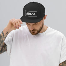 Load image into Gallery viewer, 3D Puff ARIZA flatbill snapback w/ Beard on the side