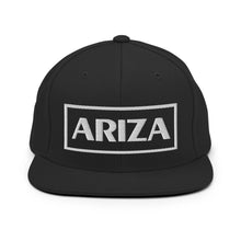 Load image into Gallery viewer, 3D Puff ARIZA Box Snapback Flatbill Hat - many colors
