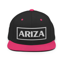 Load image into Gallery viewer, 3D Puff ARIZA Box Snapback Flatbill Hat - many colors