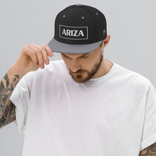 Load image into Gallery viewer, 3D Puff ARIZA flatbill snapback w/ Beard on the side