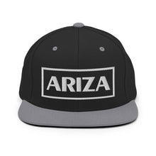Load image into Gallery viewer, 3D Puff ARIZA Box Snapback Flatbill Hat - many colors