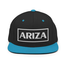 Load image into Gallery viewer, 3D Puff ARIZA Box Snapback Flatbill Hat - many colors