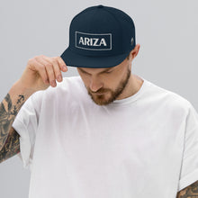 Load image into Gallery viewer, 3D Puff ARIZA flatbill snapback w/ Beard on the side