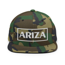 Load image into Gallery viewer, 3D Puff ARIZA Box Snapback Flatbill Hat - many colors
