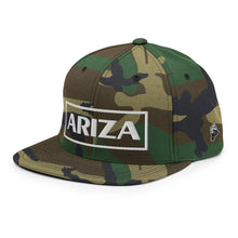 Load image into Gallery viewer, 3D Puff ARIZA Box Snapback Flatbill Hat - many colors