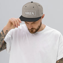 Load image into Gallery viewer, 3D Puff ARIZA flatbill snapback w/ Beard on the side