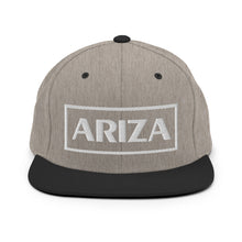 Load image into Gallery viewer, 3D Puff ARIZA Box Snapback Flatbill Hat - many colors