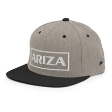 Load image into Gallery viewer, 3D Puff ARIZA Box Snapback Flatbill Hat - many colors