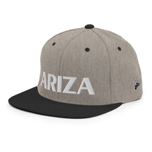 Load image into Gallery viewer, 3D Puff Basic ARIZA Snapback Flatbill Hat