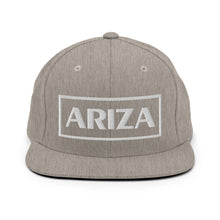 Load image into Gallery viewer, 3D Puff ARIZA Box Snapback Flatbill Hat - many colors
