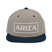 Load image into Gallery viewer, 3D Puff ARIZA Box Snapback Flatbill Hat - many colors