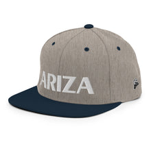 Load image into Gallery viewer, 3D Puff Basic ARIZA Snapback Flatbill Hat
