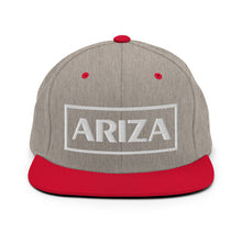 Load image into Gallery viewer, 3D Puff ARIZA Box Snapback Flatbill Hat - many colors