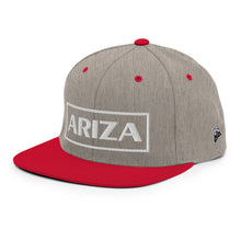 Load image into Gallery viewer, 3D Puff ARIZA Box Snapback Flatbill Hat - many colors