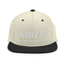 Load image into Gallery viewer, 3D Puff ARIZA Box Snapback Flatbill Hat - many colors