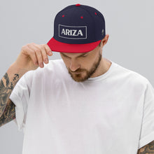Load image into Gallery viewer, 3D Puff ARIZA flatbill snapback w/ Beard on the side