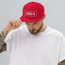 Load image into Gallery viewer, 3D Puff ARIZA flatbill snapback w/ Beard on the side