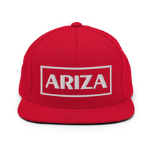 Load image into Gallery viewer, 3D Puff ARIZA Box Snapback Flatbill Hat - many colors