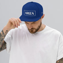 Load image into Gallery viewer, 3D Puff ARIZA flatbill snapback w/ Beard on the side