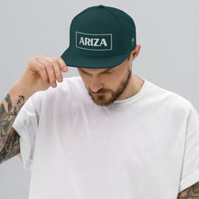 Load image into Gallery viewer, 3D Puff ARIZA flatbill snapback w/ Beard on the side