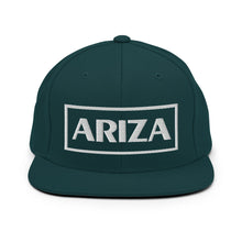 Load image into Gallery viewer, 3D Puff ARIZA Box Snapback Flatbill Hat - many colors