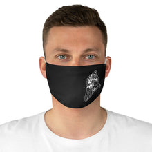 Load image into Gallery viewer, The King (left cheek) fabric face mask