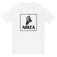Load image into Gallery viewer, Classic ARIZA Logo Fitted Tee - white or gray
