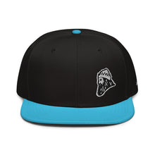 Load image into Gallery viewer, Many colors available - Snapback Flatbill - The King simplified stitch