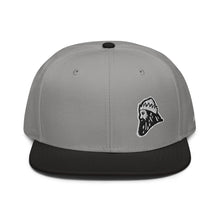 Load image into Gallery viewer, Many colors available - Snapback Flatbill - The King simplified stitch