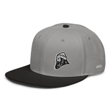 Load image into Gallery viewer, Many colors available - Snapback Flatbill - The King simplified stitch