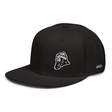 Load image into Gallery viewer, Many colors available - Snapback Flatbill - The King simplified stitch