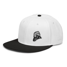 Load image into Gallery viewer, Many colors available - Snapback Flatbill - The King simplified stitch