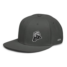 Load image into Gallery viewer, Many colors available - Snapback Flatbill - The King simplified stitch