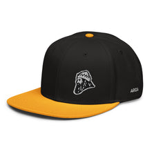 Load image into Gallery viewer, Many colors available - Snapback Flatbill - The King simplified stitch