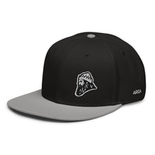 Load image into Gallery viewer, Many colors available - Snapback Flatbill - The King simplified stitch