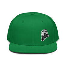 Load image into Gallery viewer, Many colors available - Snapback Flatbill - The King simplified stitch