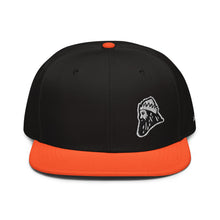 Load image into Gallery viewer, Many colors available - Snapback Flatbill - The King simplified stitch