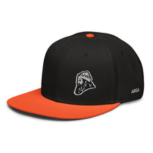 Load image into Gallery viewer, Many colors available - Snapback Flatbill - The King simplified stitch
