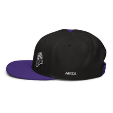 Load image into Gallery viewer, Many colors available - Snapback Flatbill - The King simplified stitch