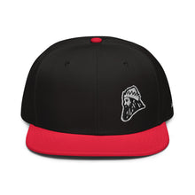 Load image into Gallery viewer, Many colors available - Snapback Flatbill - The King simplified stitch