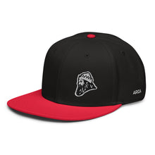 Load image into Gallery viewer, Many colors available - Snapback Flatbill - The King simplified stitch