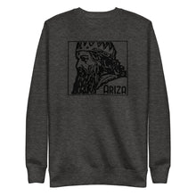 Load image into Gallery viewer, ARIZA Stamp Logo Unisex Heather Fleece Pullover - 3 colors
