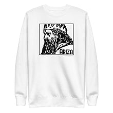 Load image into Gallery viewer, ARIZA Stamp Logo Unisex Heather Fleece Pullover - 3 colors