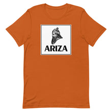 Load image into Gallery viewer, Classic Block ARIZA Logo Fitted Tee - 10 colors