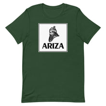 Load image into Gallery viewer, Classic Block ARIZA Logo Fitted Tee - 10 colors