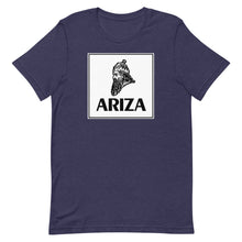 Load image into Gallery viewer, Classic Block ARIZA Logo Fitted Tee - 10 colors