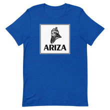 Load image into Gallery viewer, Classic Block ARIZA Logo Fitted Tee - 10 colors